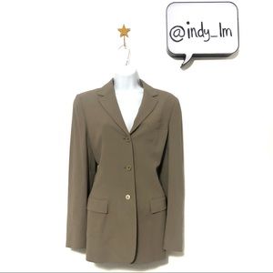 Calvin Klein Collection Tan Womens Blazer